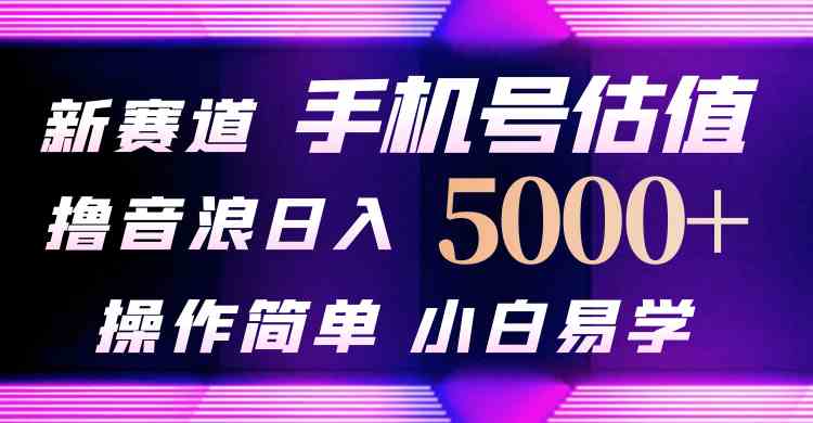 （10154期）抖音不出境直播【手机号估值】最新撸音浪，日入5000+，简单易学，适合…-立刻分享网创平台