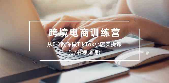 跨境电商训练营：从0-1教你做TikTok小店实操课（17节视频课）-立刻分享网创平台