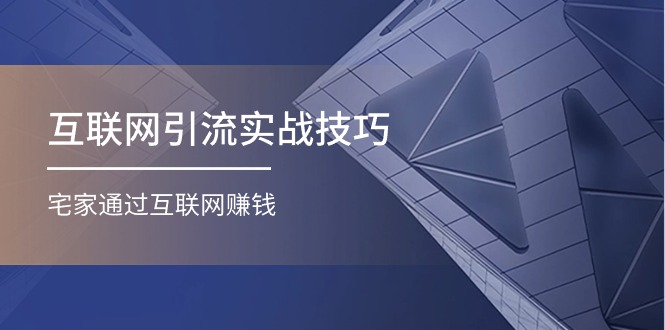 互联网引流实操技巧(适合微商，吸引宝妈)，宅家通过互联网赚钱（17节）-立刻分享网创平台