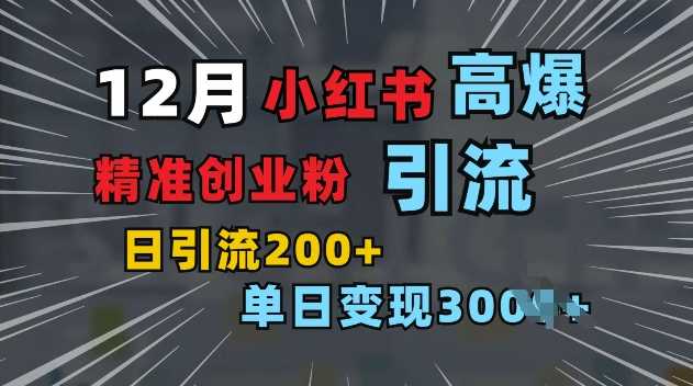 小红书一张图片“引爆”创业粉，单日+200+精准创业粉 可筛选付费意识创业粉【揭秘】-立刻分享网创平台
