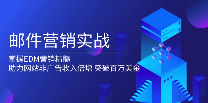 邮件营销实战，掌握EDM营销精髓，助力网站非广告收入倍增，突破百万美金-立刻分享网创平台