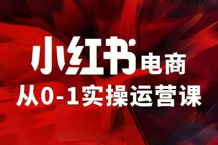 小红书电商运营，97节小红书vip内部课，带你实现小红书赚钱-立刻分享网创平台