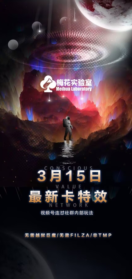 梅花实验室视频号连怼玩法-3月15日最新卡特效技术(无需越狱、巨魔、tmp)-立刻分享网创平台