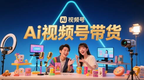 风口已至！AI视频号带货轻松月入过1W，99%的普通人却卡在内容制作门槛-立刻分享网创平台