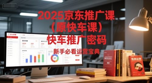 2025京东推广课（原快车课）解锁京东快车推广密码，新手必看运营宝典-立刻分享网创平台
