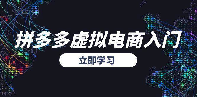 （15158期）拼多多虚拟电商入门，精准选品方法论，无货源模式起盘技巧-立刻分享网创平台