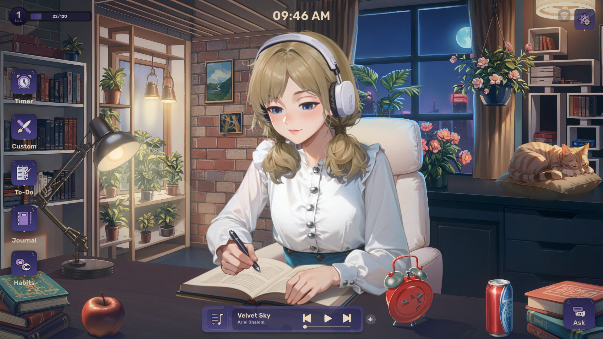 Lo-Fi女孩：AI助手/Lo-Fi Girl: AI Assistant-立刻分享网创平台