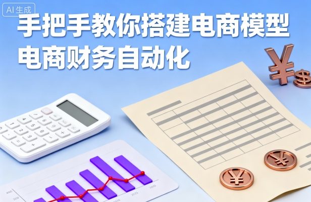 手把手教你搭建电商模型-电商财务自动化-立刻分享网创平台