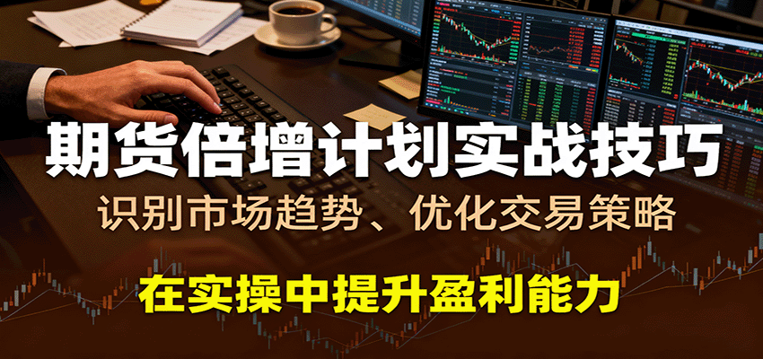 期货倍增计划实战技巧：识别市场趋势、优化交易策略，在实操中提升盈利能力-立刻分享网创平台