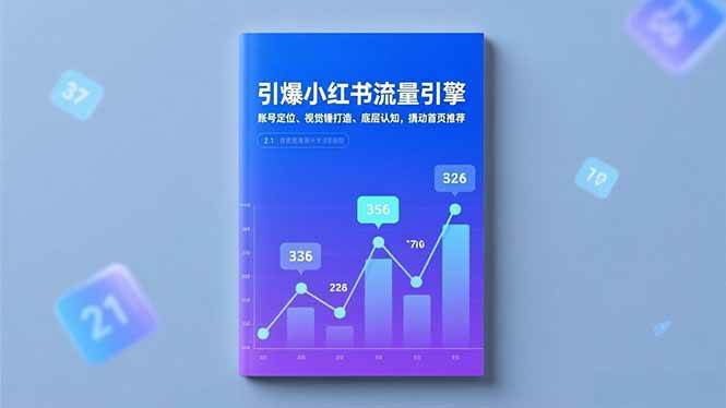 (16744期)引爆小红书流量引擎,账号定位、视觉锤打造、底层认知,撬动首页推荐-立刻分享网创平台