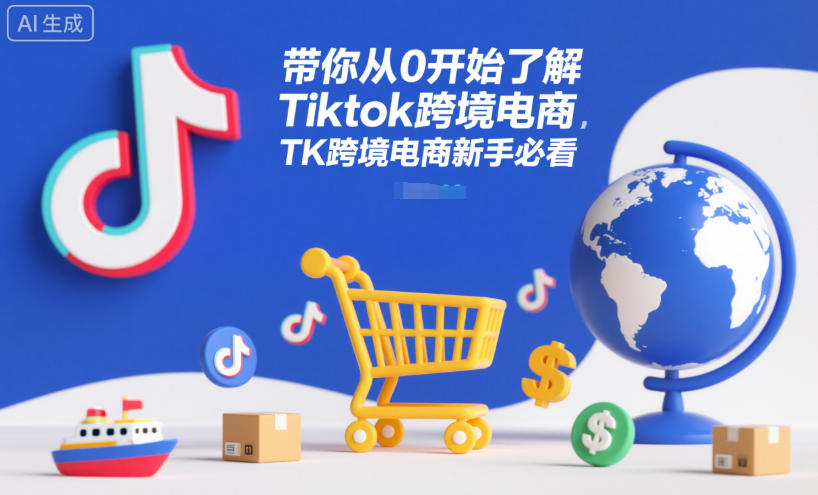 带你从0开始了解Tiktok跨境电商，TK跨境电商新手必看-立刻分享网创平台