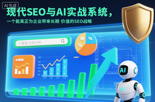 现代SEO与AI实战系统，一个能真正为企业带来长期价值的SEO战略（英语+中文字幕）-立刻分享网创平台