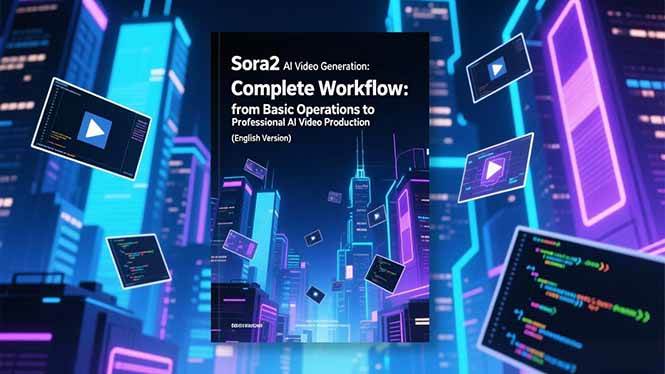 （16758期）Sora2 AI视频生成的系统教程（英文版）：从基础操作到专业级AI视频制作的完整工作流-立刻分享网创平台